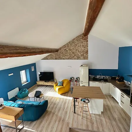 Appartement Le Loft Des Toits De Vernet-les-Bains